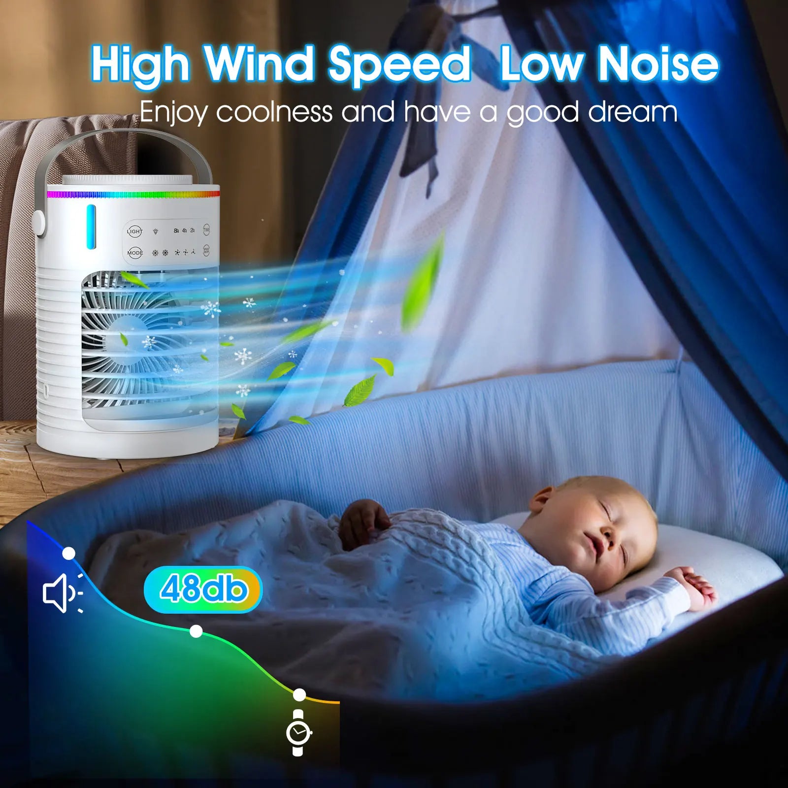 Aire Acondicionado Portátil USB