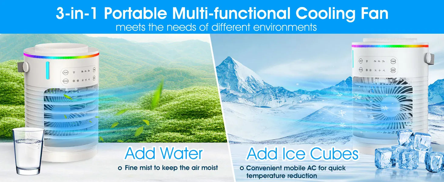 Aire Acondicionado Portátil USB