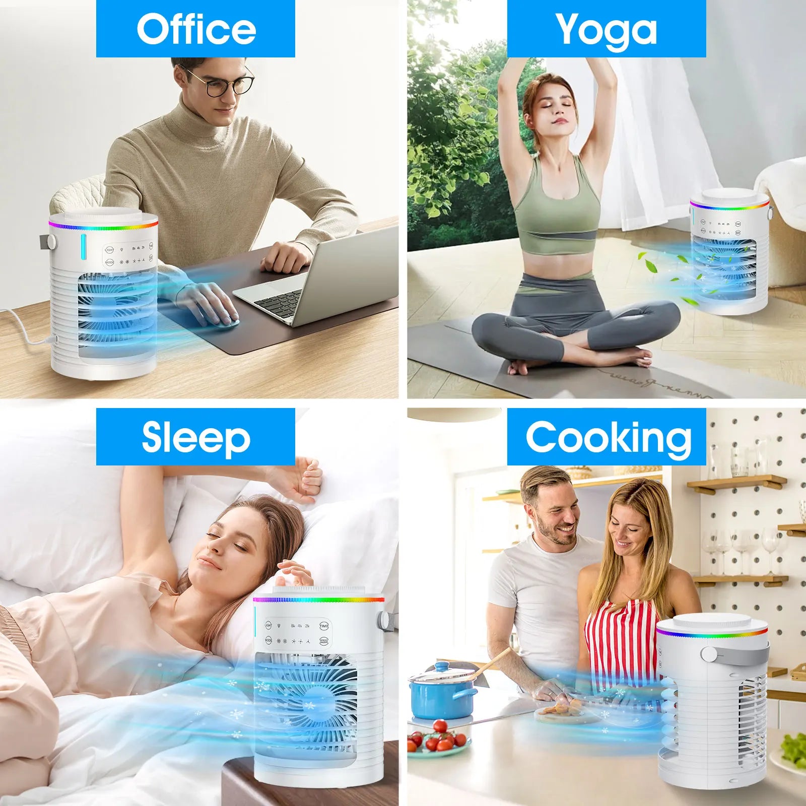 Aire Acondicionado Portátil USB